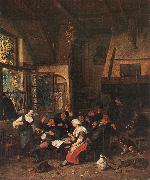 DUSART, Cornelis Tavern Scene sdf Sweden oil painting reproduction